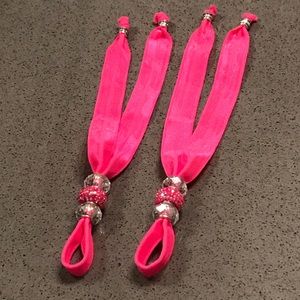 Hot pink Bare foot sandals